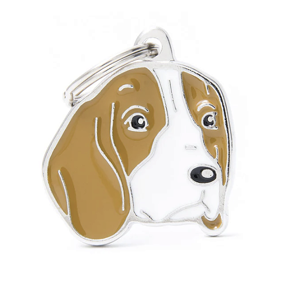 Plaquinha de Identificação Raça Beagle - MyFamily - 360852