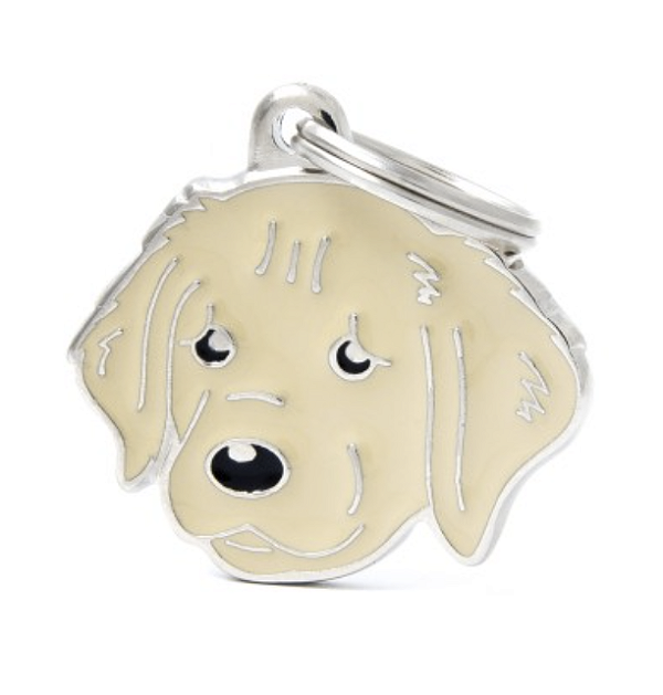 Plaquinha de Identificação Raça Golden Retriever - MyFamily - 495252