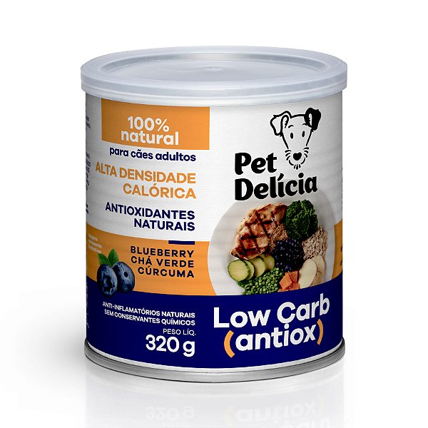 Comida Úmida Low Carb (antiox) 320g - Pet Delícia - 54771
