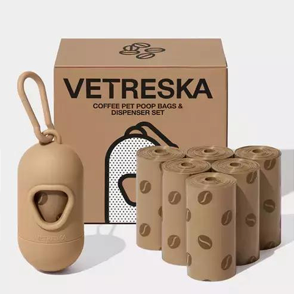 Dispenser Cata Caca + 7 rolos Aroma Café - Vetreska - 686657