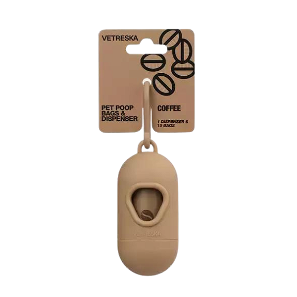 Dispenser Cata Caca + 1 rolo Aroma Café - Vetreska - 328838