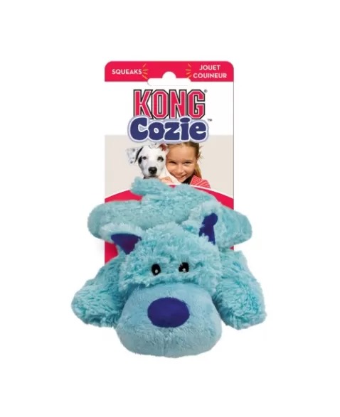 Pelúcia Cozie Cachorrinho Azul - Kong - 846067