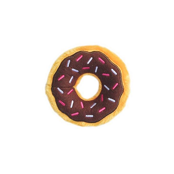Pelúcia C/ Apito Donuts P Chocolate - ZippyPaws - 516755