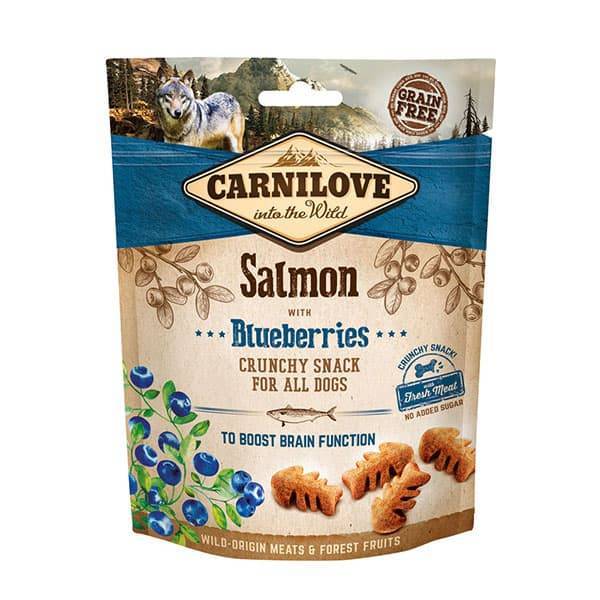 Petisco Crocante de Salmão C/ Mirtilo 200g - Carnilove - 938566