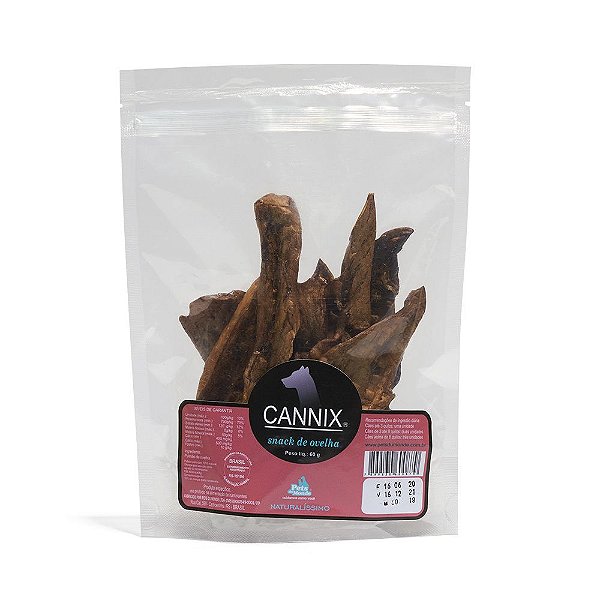 Petisco Natural Carne de Ovelha para Cachorro 60g - Cannix - 47007