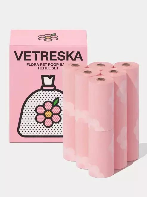 Refil Cata-Caca 12 Rolos Aroma Floral - Vetreska - 883088