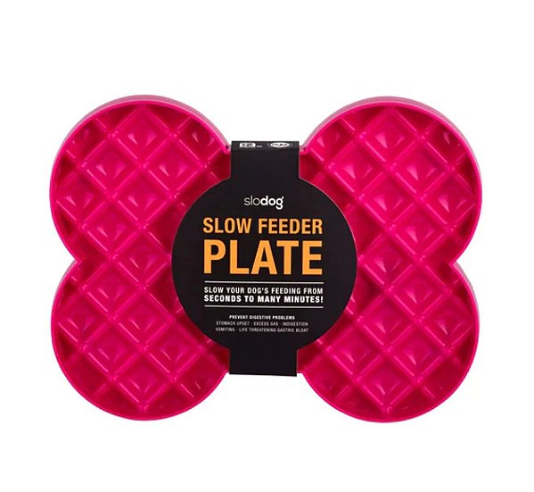 Comedouro Lento Rosa Pink - LickiMat Slodog - 986034