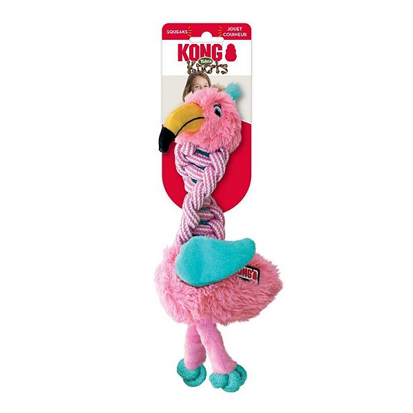 Pelúcia Flamingo Knots Twists - Kong - 411413