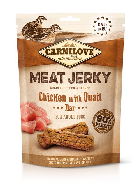 Petisco Meat Jerky Peru e Coelho - Carnilove - 903962