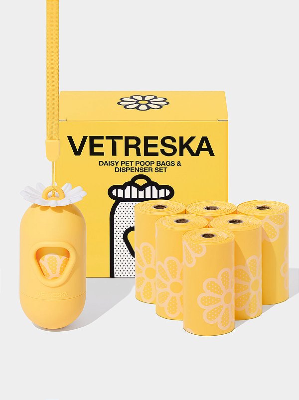 Dispenser Cata Caca + 7 rolos Margarida - Vetreska - 725807
