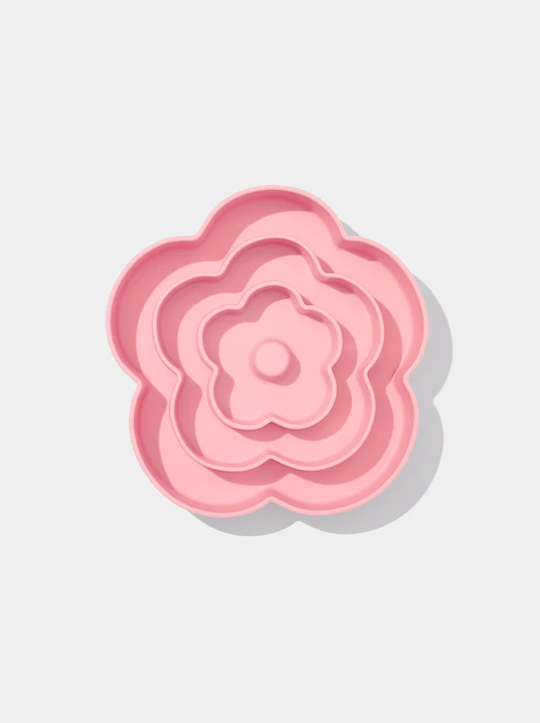 Comedouro Lento Flor Silicone Pet - Vetreska - 318572