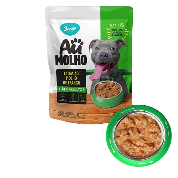 Fatias ao Molho de Frango 180g - Bezzie - 318245