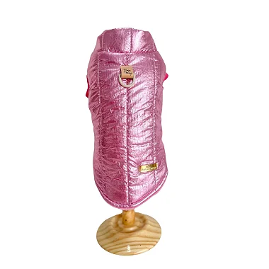 Colete Metalizado Rosa Pink - Pink & Fanny -