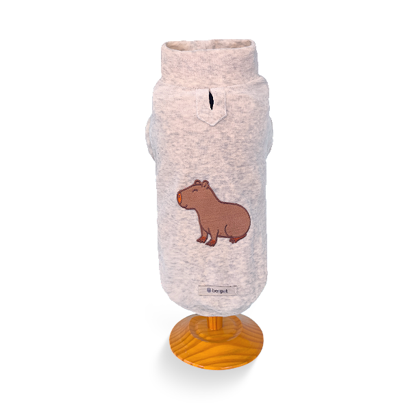 Blusa Plush Capivara Mesclada - Beepet - 218899