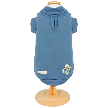 Blusa Térmica Urso Azul Escuro P - Bonito pra Cachorro - 52833