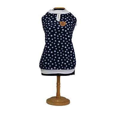 Blusa Microsoft Poá Azul Marinho M - Bonito pra Cachorro - 454058