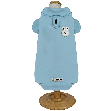 Blusa Térmica Coelho Azul Bebê M - Bonito pra Cachorro - 217350