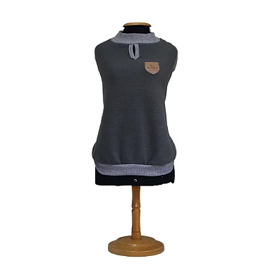 Blusa Soft Cinza M - Bonito pra Cachorro - 53015