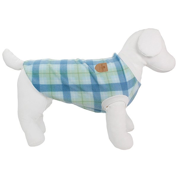 Blusa Soft Xadrez Verde - Bonito pra Cachorro - 620728