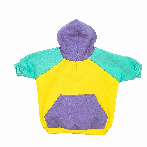 Moletom C/Capuz Colors Amarelo - Yodog - 691781