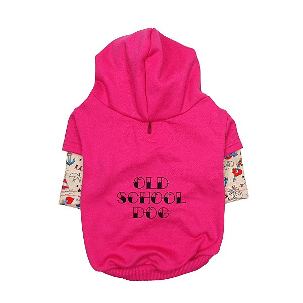 Moletom Old School Rosa - Yodog - 230575
