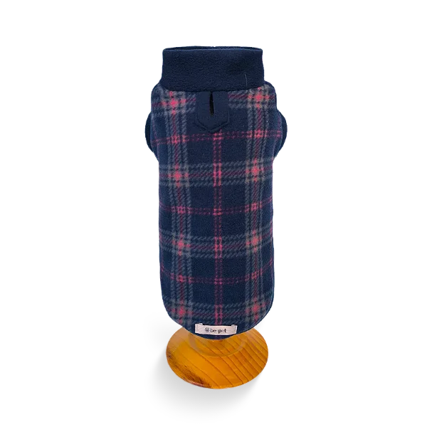 Blusa Microsoft Tartan Azul Marinho - Beepet - 449598