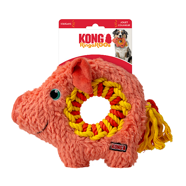 Porco de Corda Ringaroos Laranja - Kong - 206474