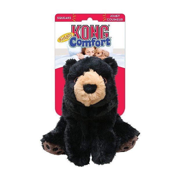 Pelúcia Urso Comfort Kiddos C/Apito Removível - Kong - 736161