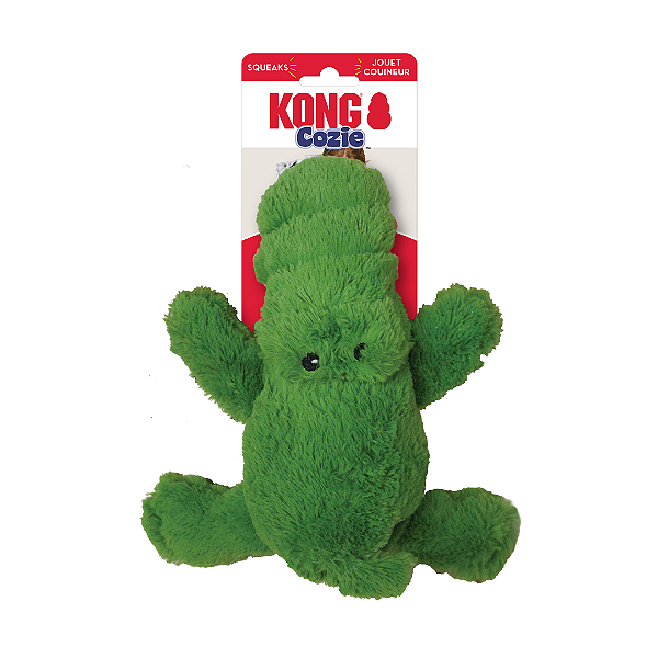 Pelúcia Jacaré C/Apito Cozie - Kong - 746011