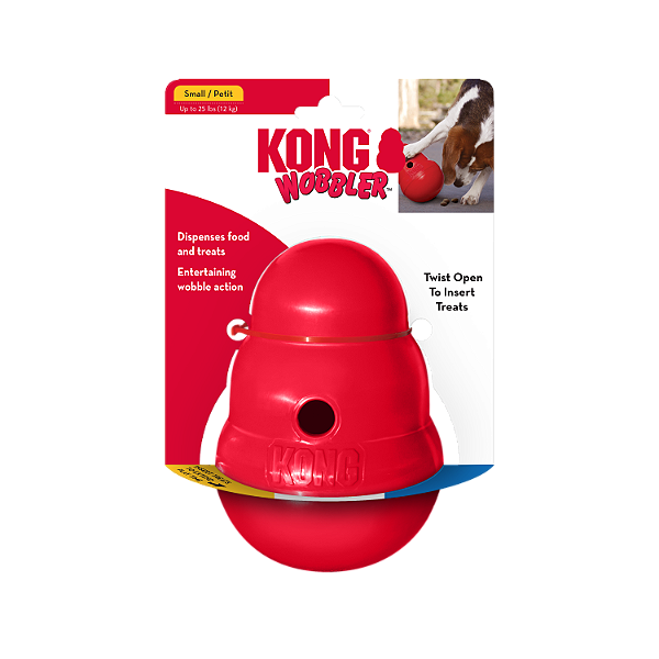 Brinquedo João Bobo Recheável Wobbler Super Resistente - Kong - 776693