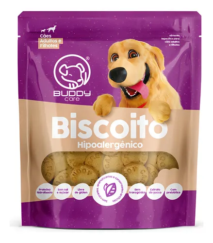 Biscoito Hipoalergênico para Cachorro - Buddy Care - 743843