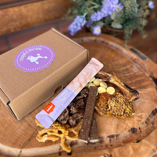 Box Degustação de Petiscos Naturais para Cachorro 110g - Chiquita Bacana