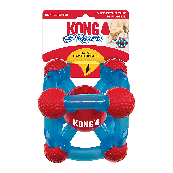 Brinquedo Interativo Dispensador de Petiscos Tinker - Kong - 51010546