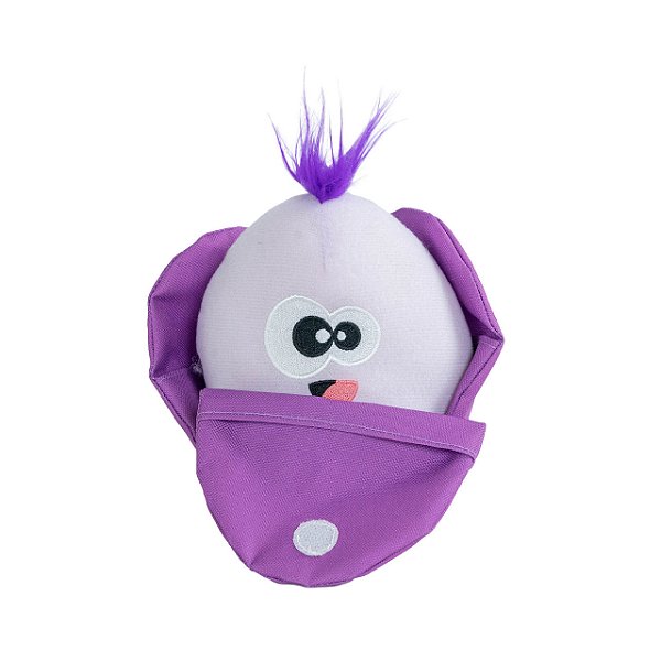 Brinquedo Pelúcia Interativa Esconde Petisco Flor com Papel Sonoro - Outward Hound