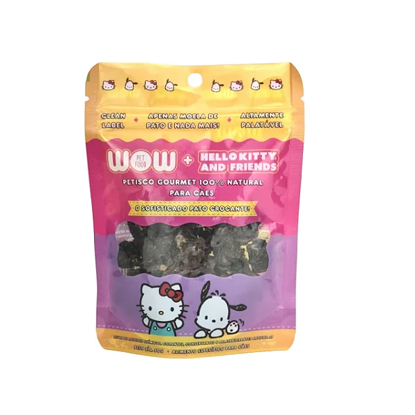 Petisco Natural Moela de Pato Hello Kitty 50g - WOW