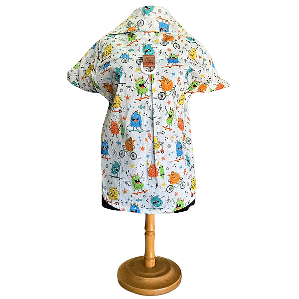 Camiseta Monstrinhos para Cachorro - Pink & Fanny