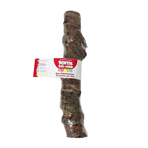 Mordedor Natural Couro e Esôfago Bovino Croc N Roll Extreme - Good Lovin