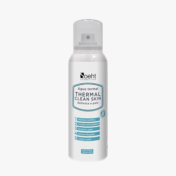 ÁGUA THERMAL 100ml - THERMAL CLEAN SKIN