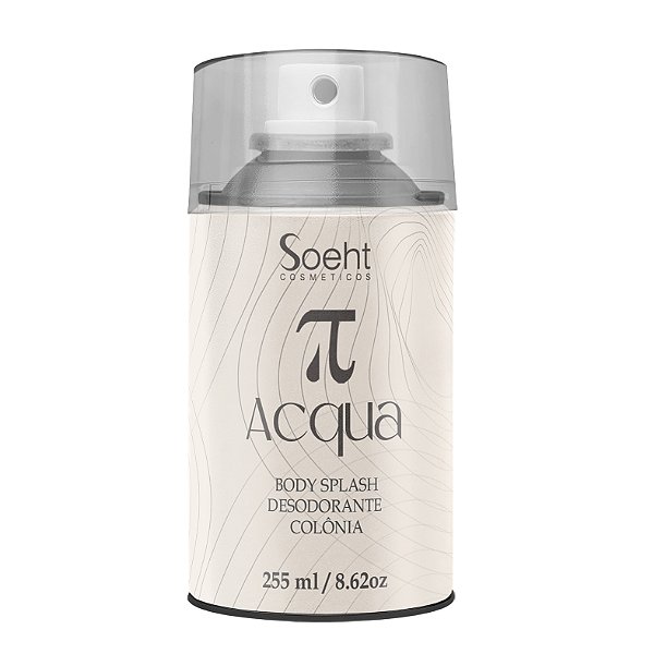 Body Splash Acqua - Soeht Cosméticos