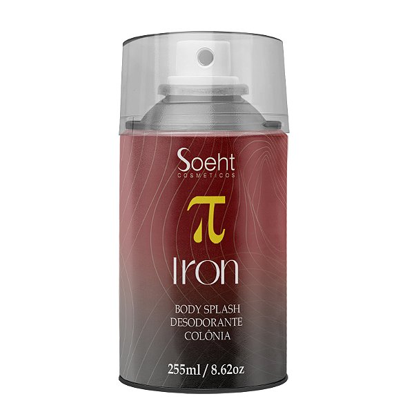 Body Splash Iron - Soeht Cosméticos