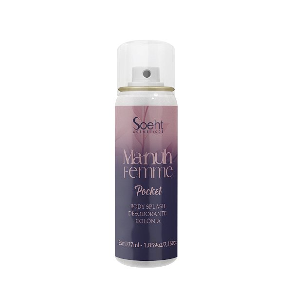 Manuh! Body Splash Pocket Femme - Soeht Cosméticos