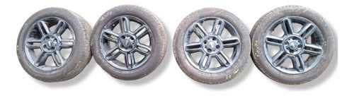 Jogo Roda Pneu Meia Vida Mini Cooper One 2011 2012 195 55 16