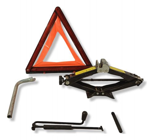 Kit Macaco Chave Roda Triângulo Isopor Audi A4 2009 2010 11
