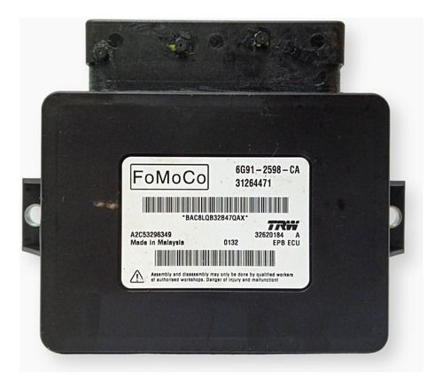 Módulo Freio Volvo Xc60 2009 2010 2011 2011 2012