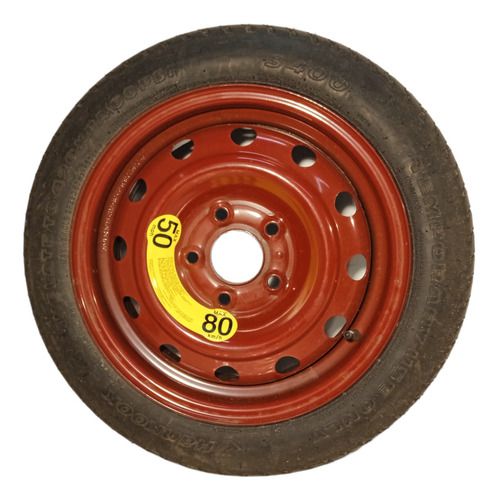 Roda Pneu Estepe 0 Km Hyundai New I30 2015 2016 125 80 D15