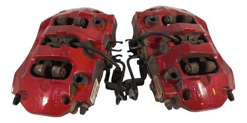 Par Pinça Traseira 4 Pistoes Brembo Vw Touareg 2015 2016