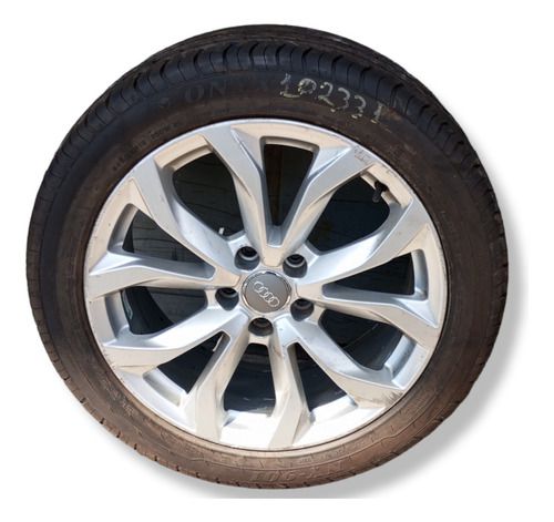 Roda Riscada Pneu Bom Audi A6 2015 2016 245 45 18