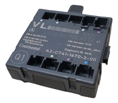 Módulo Porta Diant Esq Mercedes Gla200 2014 2015 2016 2018