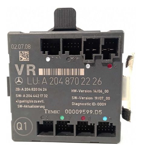 Módulo Porta Dianteira Direita Mercedes C350 2009 2010 2011