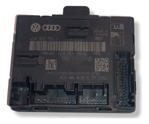 Modulo Porta Dianteira Esquerda Audi A6 2015 2016